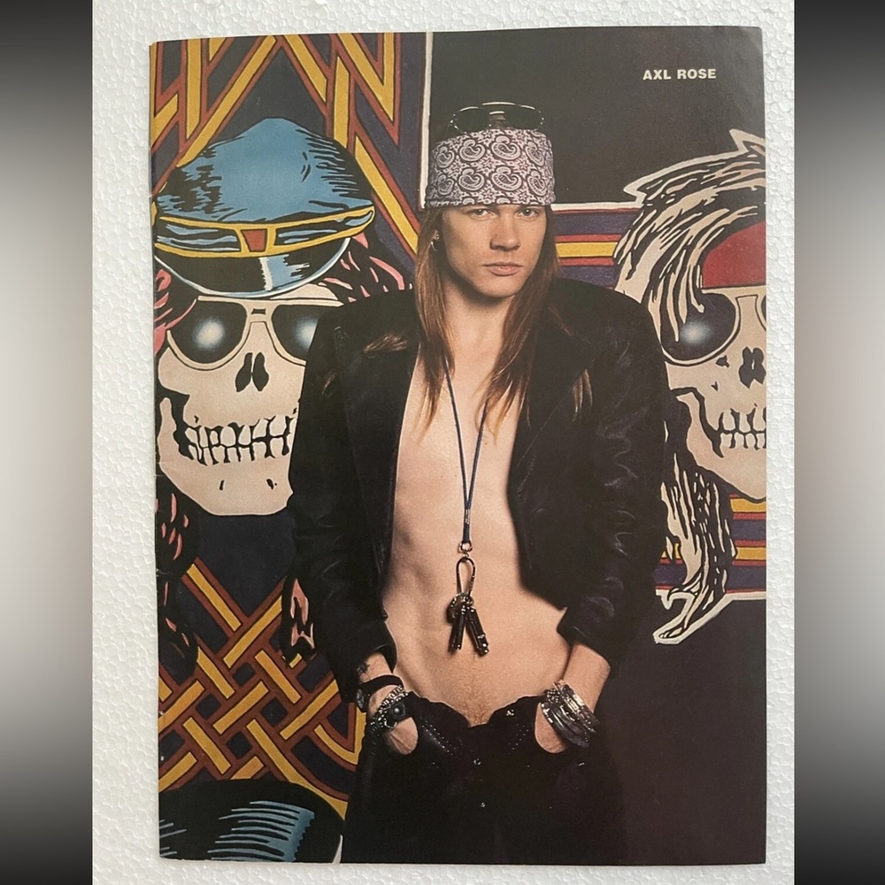 Guns N’ Roses Axl Rose pinup